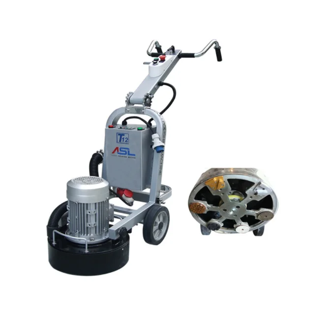 ASL T12 Cement floor grinder concrete grinding machine