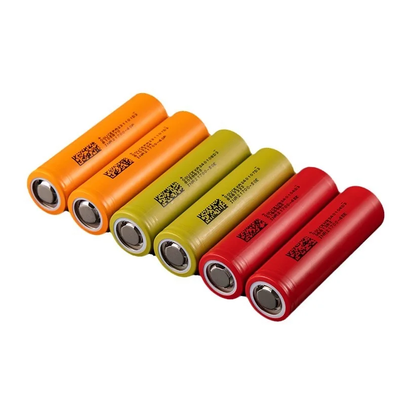 

10PCS 21700 4000mah~5000m Lithium li-ion Rechargeable Batteries 3.7V 10C 40A High Power batteries For High-power Appliances