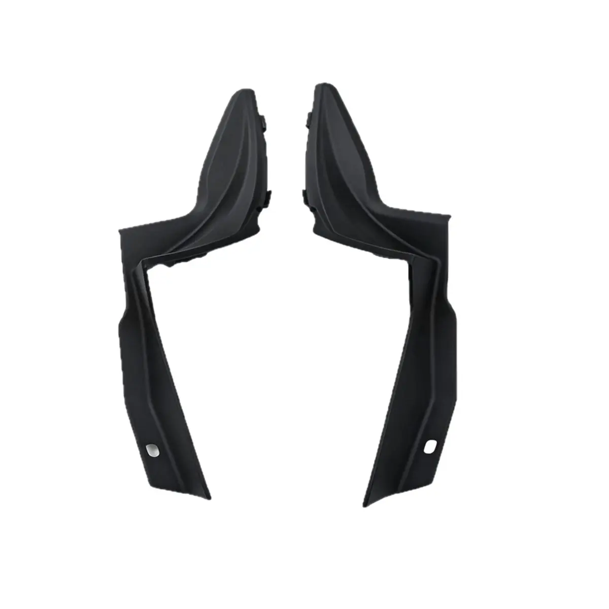 Compatible 1Pair Front Windshield Wiper Panel End Trim Cowl Side Seal Cover for 2015-2024 538670K050 53866-0K050