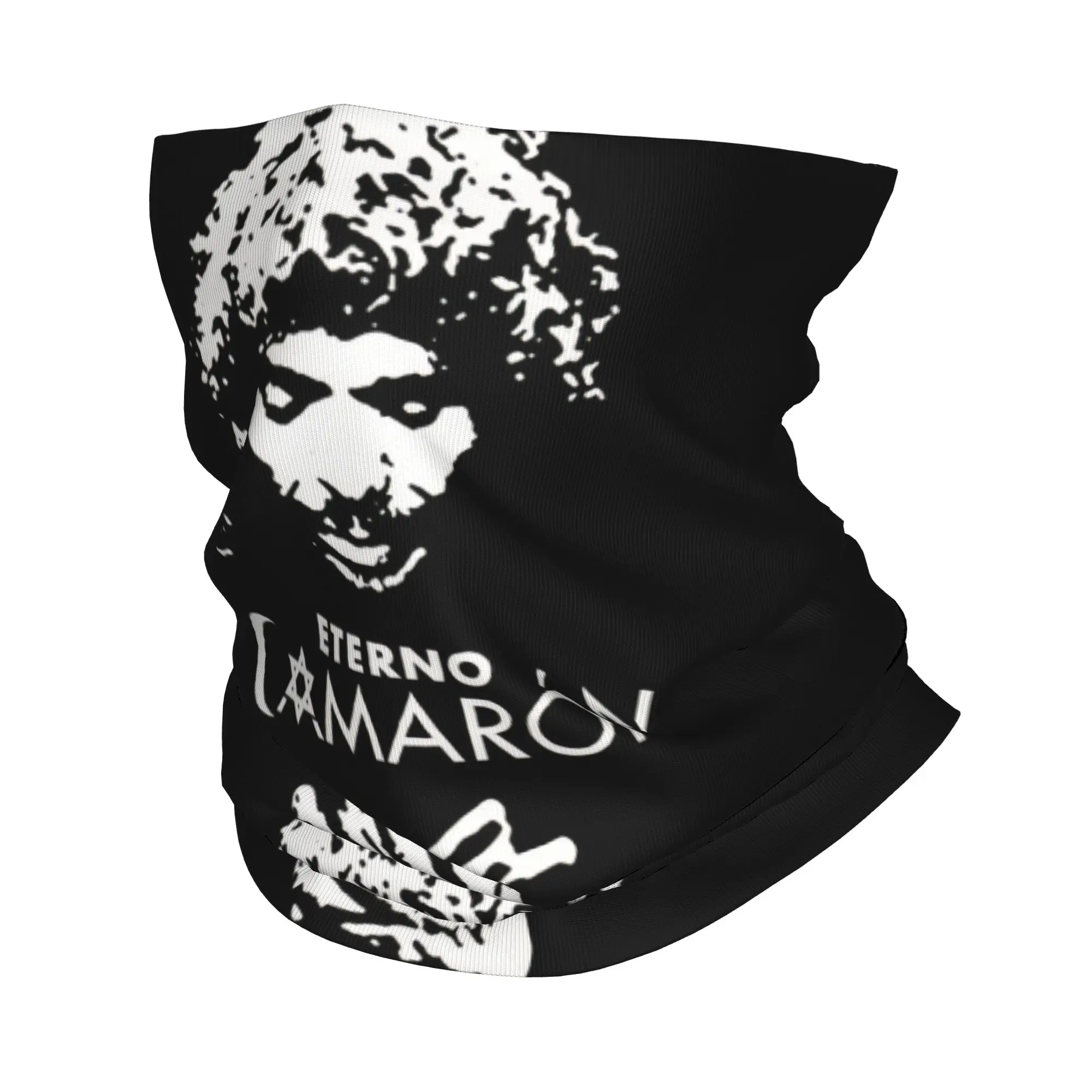 Camaroned De La Isla باندانا الرقبة الجراب للمشي التخييم التفاف وشاح جزيرة الروبيان الفلامنكو المغني عقال أكثر دفئا