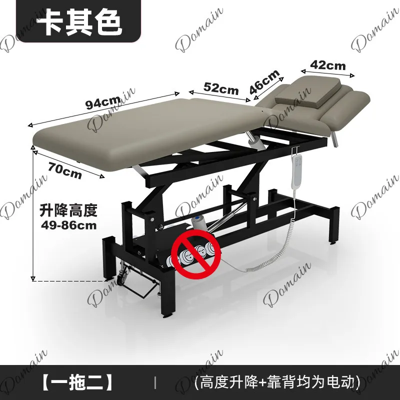 Physiotherapy Bone setting Moxibustion Rehabilitation Massage Tuina Bed American Chiropractic Bed Lifting Beauty Bed