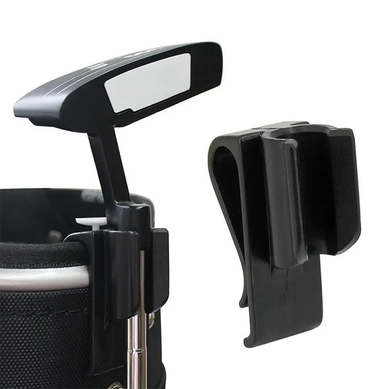 High-Quality Golf Club Clamp ABS Plastic Golf Club Holder Accessories Golf Club Clip for Golf Bag