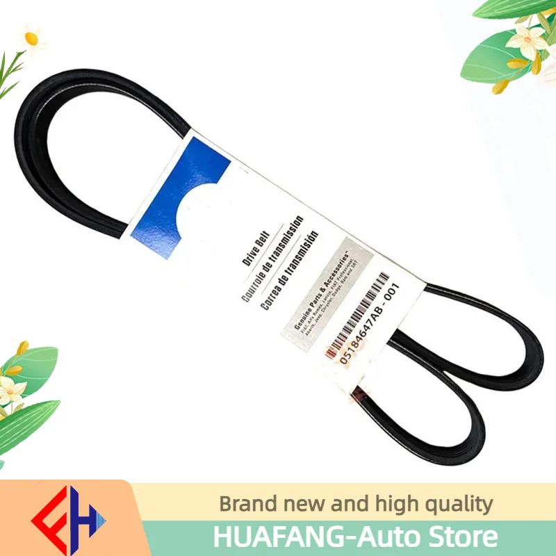 

Brand New Serpentine Belt 05184647AB For Jeep Grand Cherokee Chrysler 300c dodge Charger