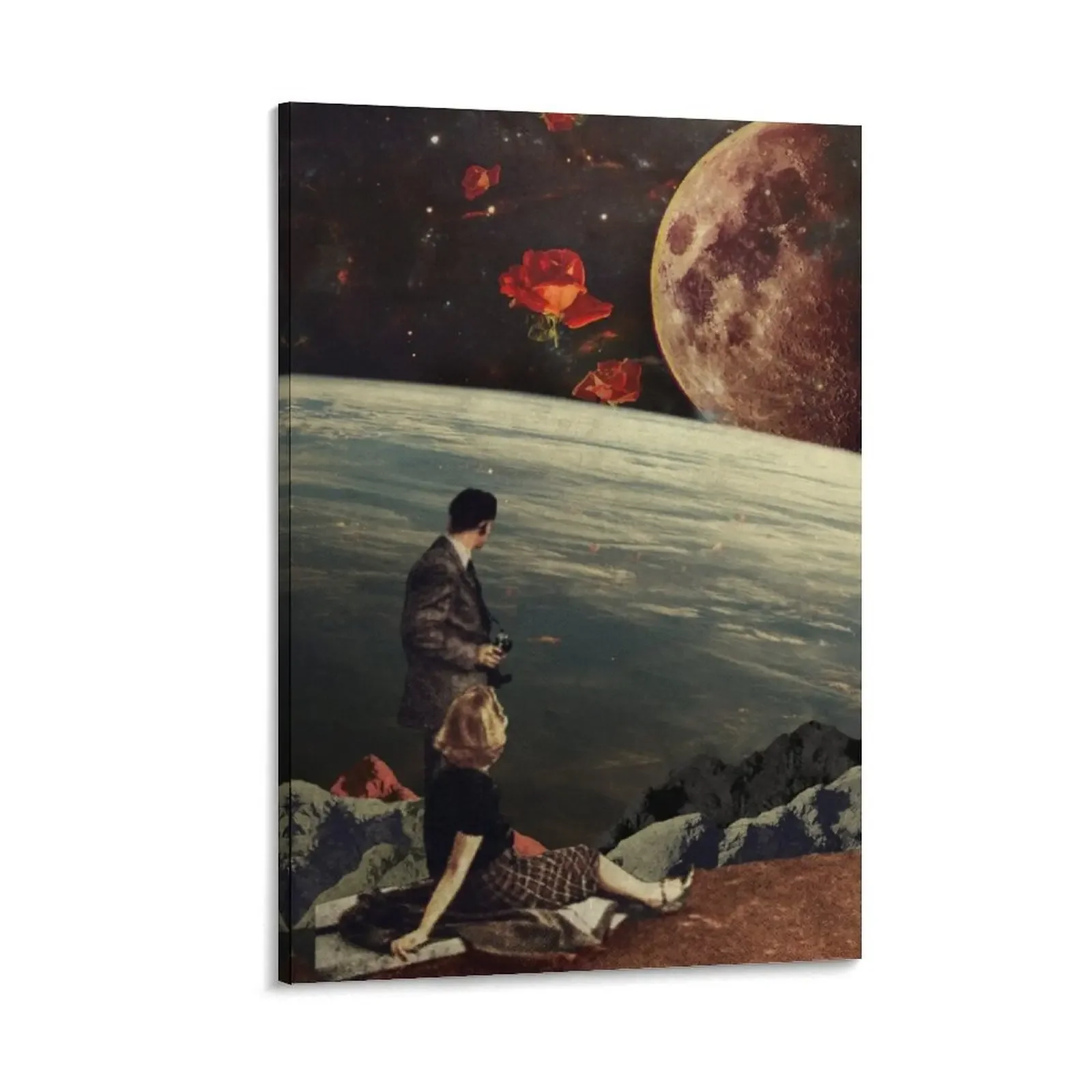 

The Roses Came Canvas Painting anime posters aesthetic room decoration japanese room decor wall frame for living room