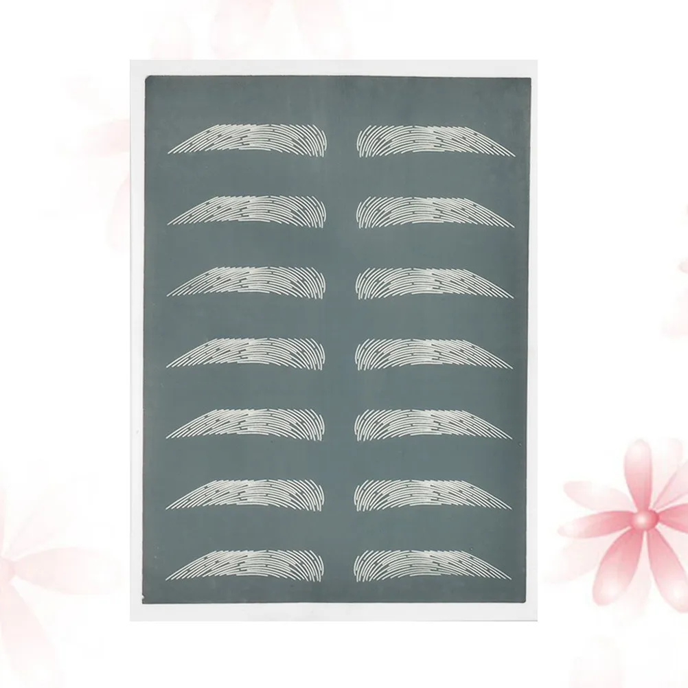 

Силиконовая тренировочная кожа для бровей (1 лист) для микроблейдинга, для художников, начинающих и профессионалов, гибкая