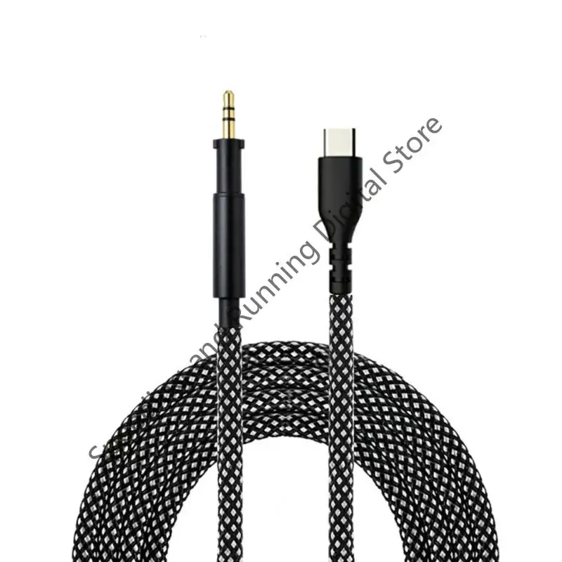 Replacement USB C to 2.5Mm Earphone Cable for AKG K450 K451 K452 K480 Q460 headphones 150Cm