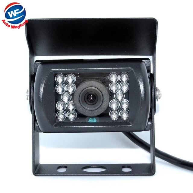 

Bus CCD CCD Car Rear View Camera Reverse backup Camera rearview parking 120 Degree 18 IR Nightvision Waterproof Bus Truck Camera