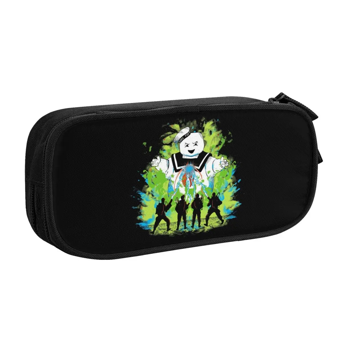 Custom Cute Ghostbusters Busters Pencil Cases for Girl Boy Large Storage Supernatural Ghosts Movie Pencil Box School Supplies
