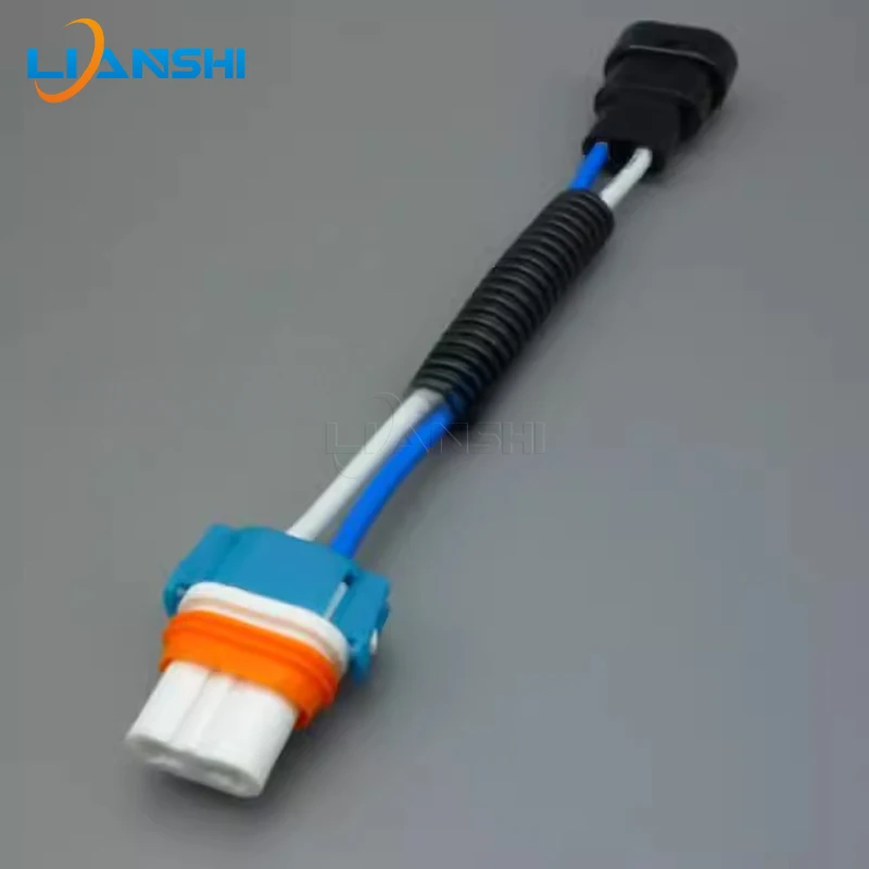 2Pin 9005 HB3 Ceramic Male Female Connector Kit w/Wire For Car Headlight Fog Light HID LED Conversion Harness