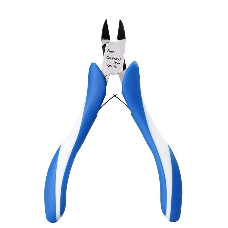 GodHand GH-CPN-120 Craft Grip Series Plastic Nipper Model Specific Double-edged Thin Diagonal Pliers Cutting Nippers Craft Tools