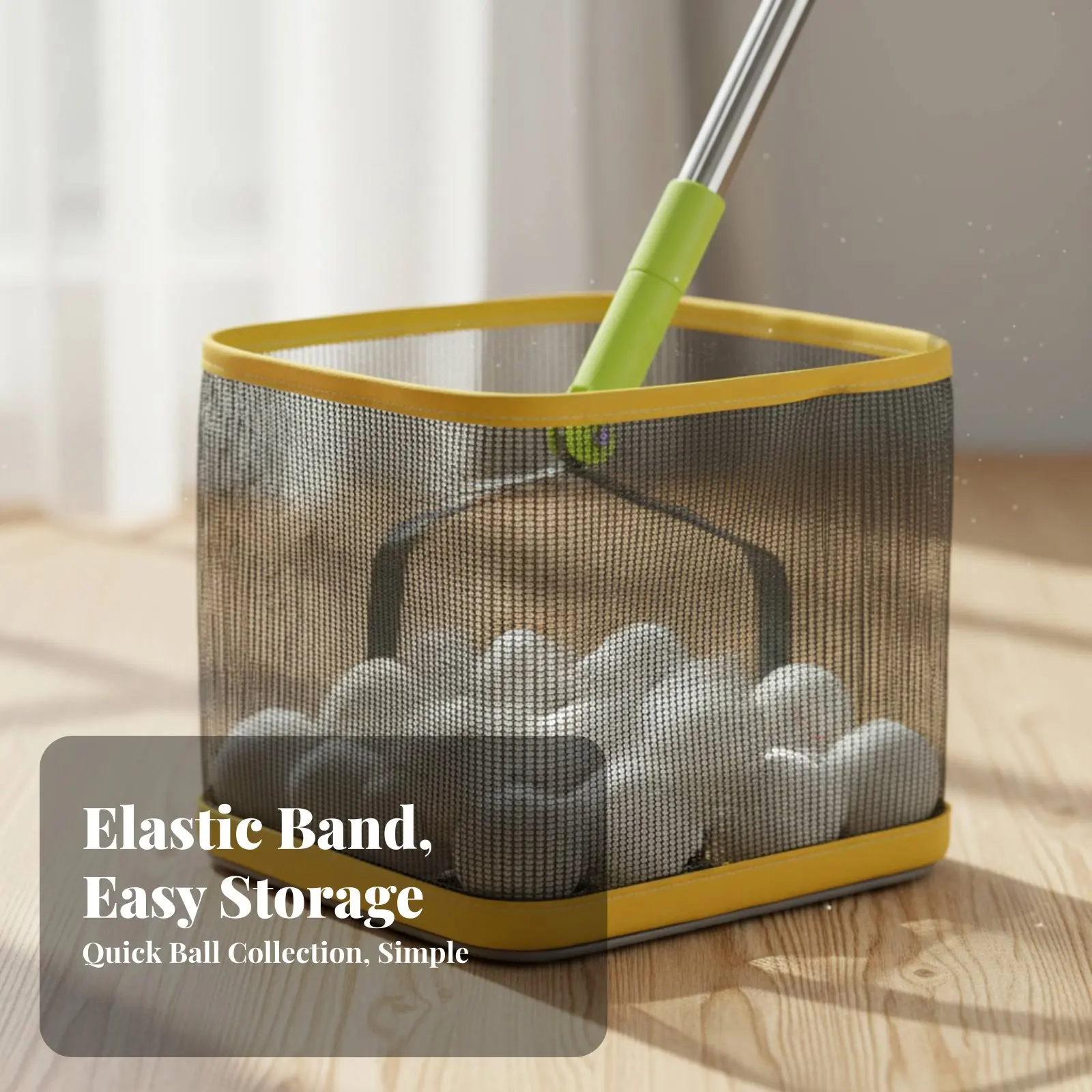 

Sporting Pong Sphere Picker No Bending Table Paddle Sport Sphere Picker Training Aid Portable Stainless Steel Pole for Seniors