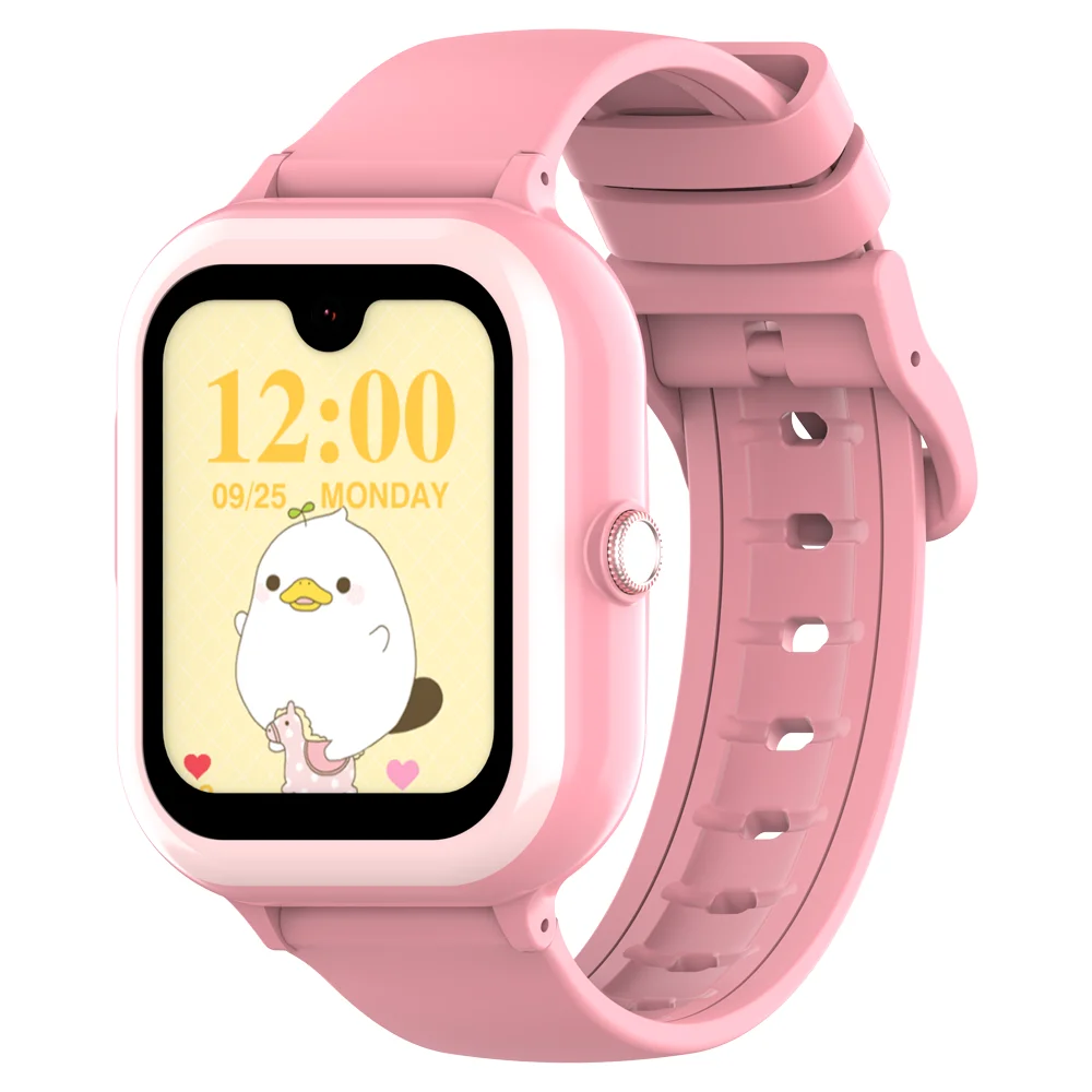 Kids GPS Smart Watch for M01 Amoled Screen  Waterproof LBS WIFI Location  Sim SOS Video Call Smartwatch