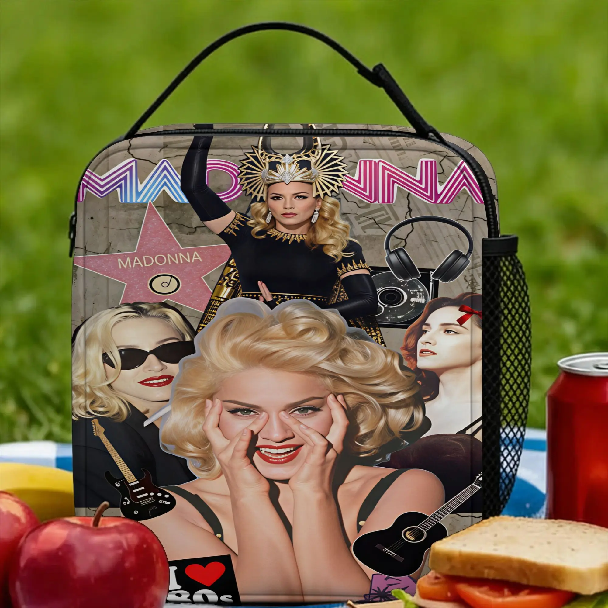 Madonnas Confessions II 2026 Lunch Bag Portable Lunch Box Women Outdoor Picnic Cooler Bag Fashion Waterproof Thermal Lunch Bags