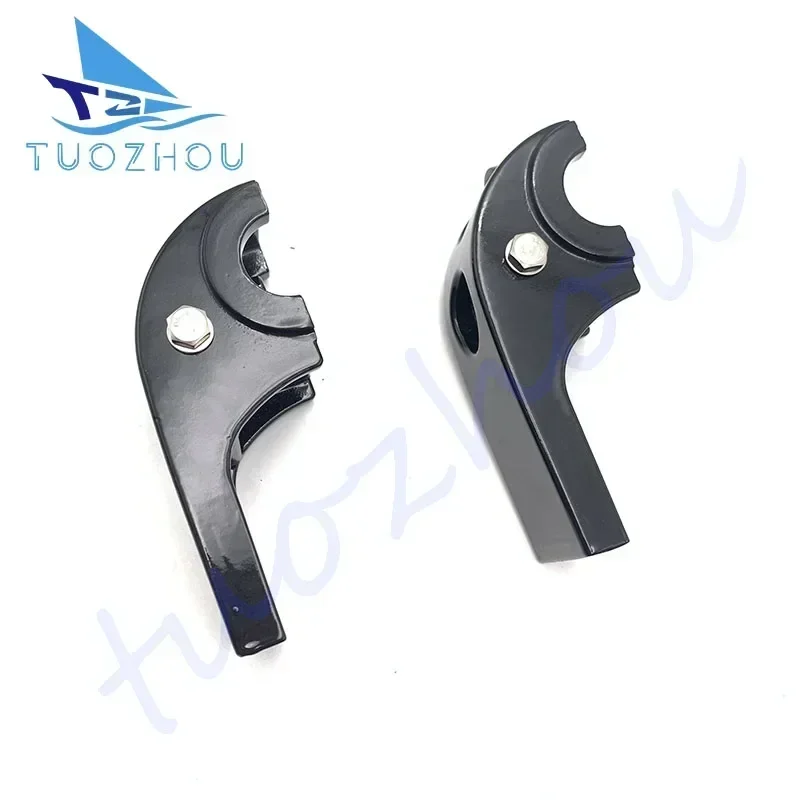 

For Tohatsu Outboard 2T 18HP M15B2 M18C2 M9.9B2 350-61401-0 Boat Accessories 350Q61401-0 (R) and 350Q61402-1 (L) Mount Bracket