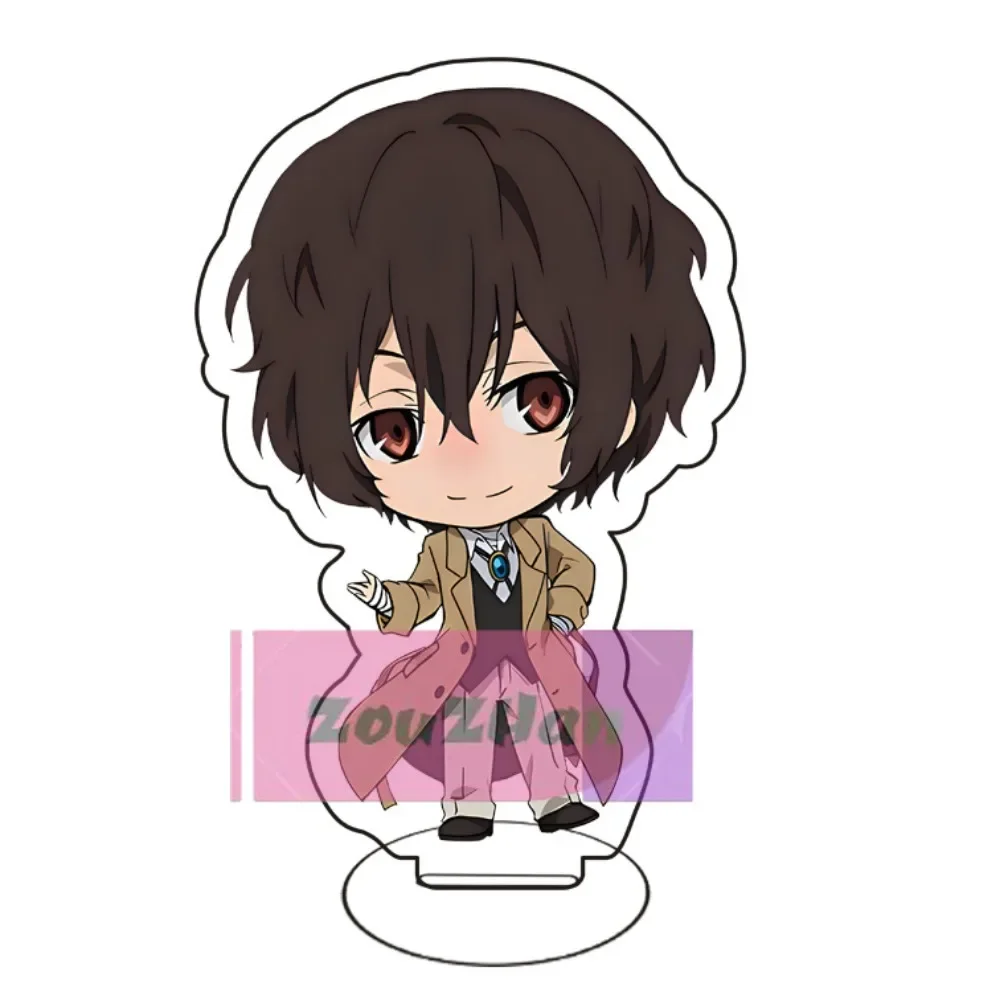 Bungou-Stray Dogs Atsushi Nakajima Dazai Chuya Ryunosuke Acrylic Stand Figure, Desktop Decoration, Collection Model, Toy Gifts