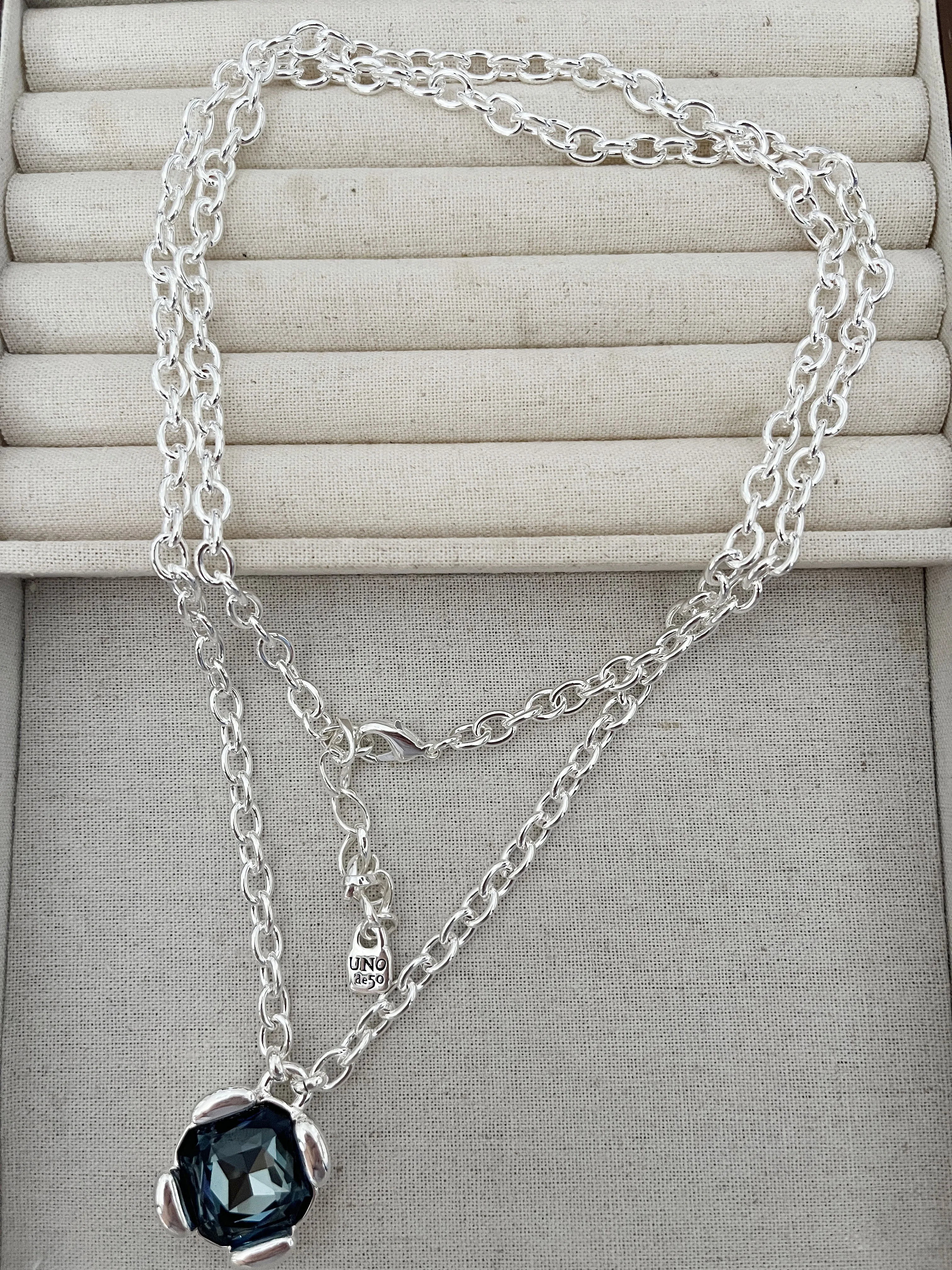 Europe and America 2024 New Bestselling Uno de 50 Fashion Charm Gem Exquisite Necklace Popular High Quality Jewelry Gifts