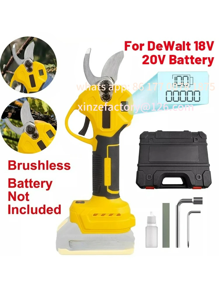 

Customizable 480W Brushless Electric Pruning Shears for 20V Li-ion Battery DCB204-2 DCB206-2 DCB203 DCB204 DCB200 DCB206