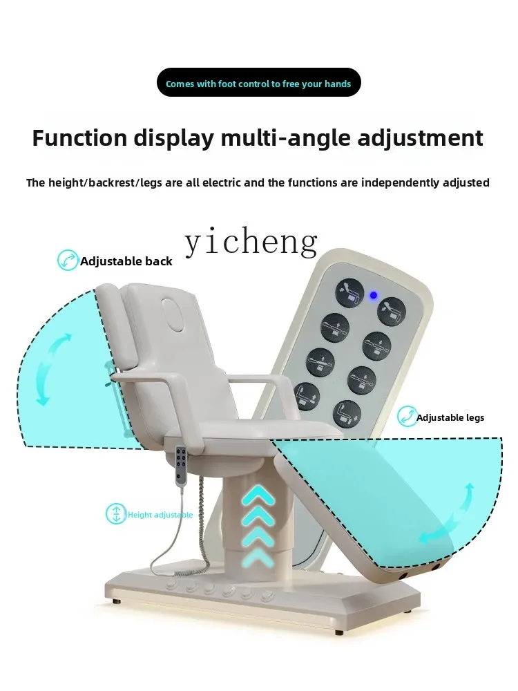 

Electric Adjustable Eyelash Tattoo Bed High-End Beauty Bed for Beauty Salon Use