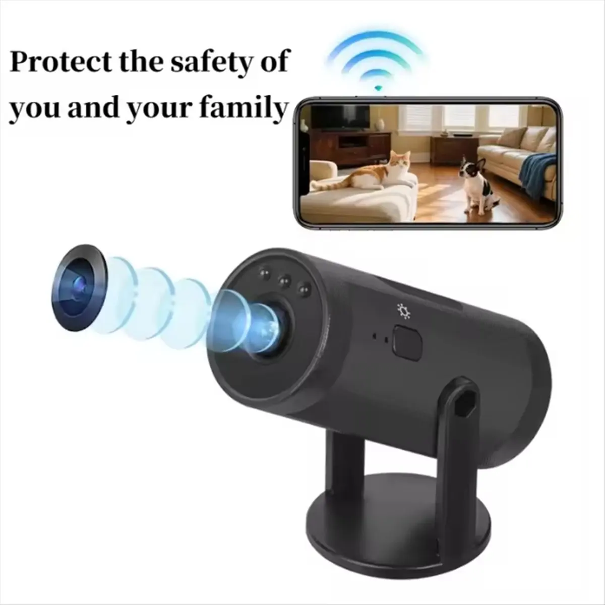 【~ New Y24A】WiFi Camera Indoor Safety Security Surveillance Baby Monitor Night Vision Camcorder IP Cam Audio Video Recorder