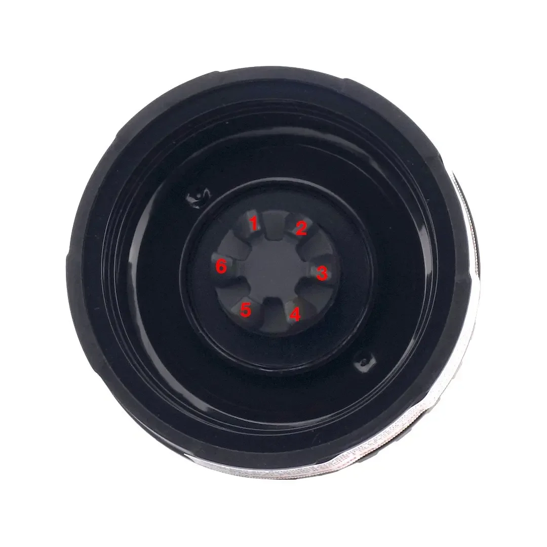 جزء استبدال مجموعة شفرات النازع 322KKU770 لـ Nutri Ninja BL770 BL771 BL773CO (6 زعانف)