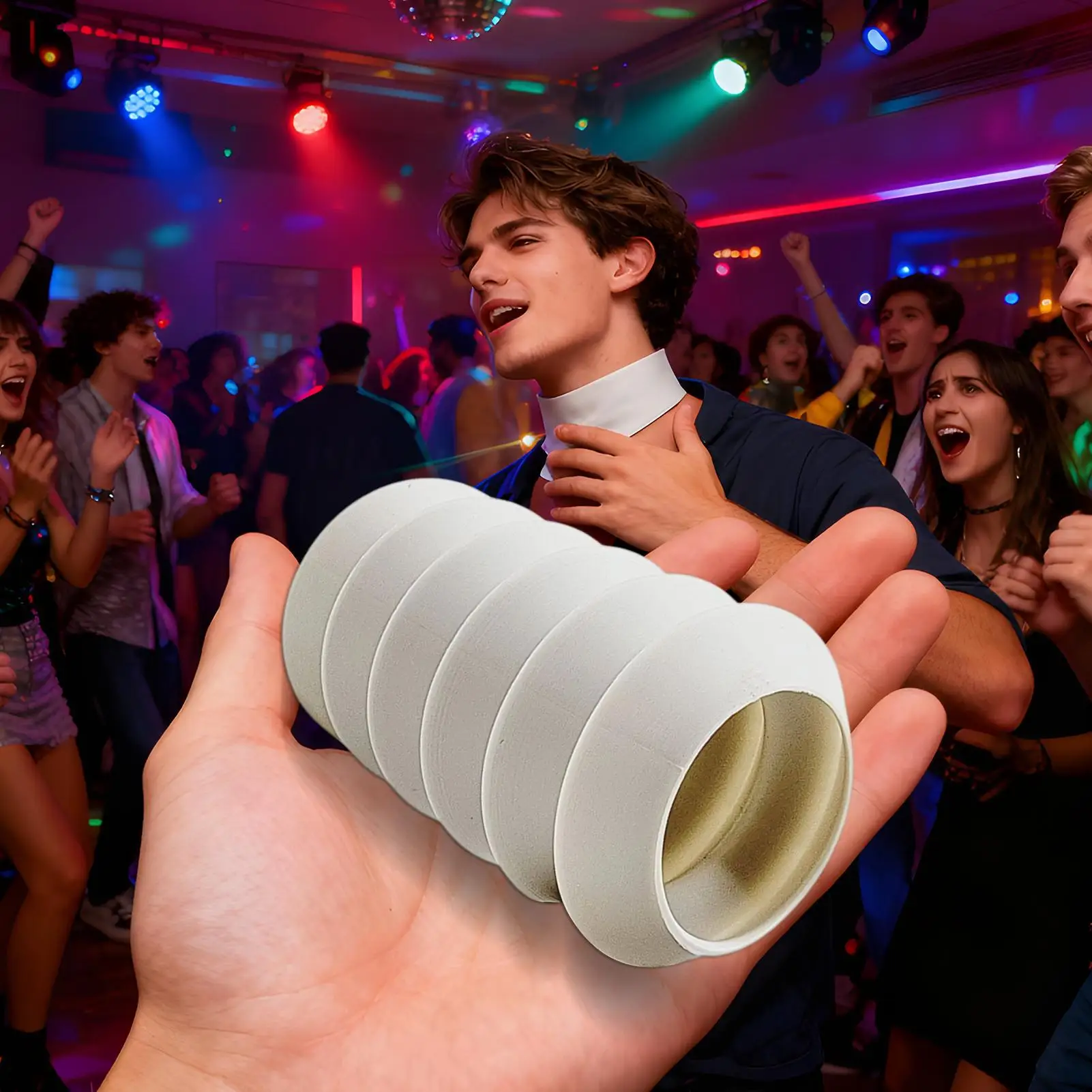 Osso Cracking Sound Maker Scherzo Giocattolo Sound Maker Gag Toy Commedia Accessorio per artisti Per uomini Donne Ragazzi Giovani Adolescenti Strada