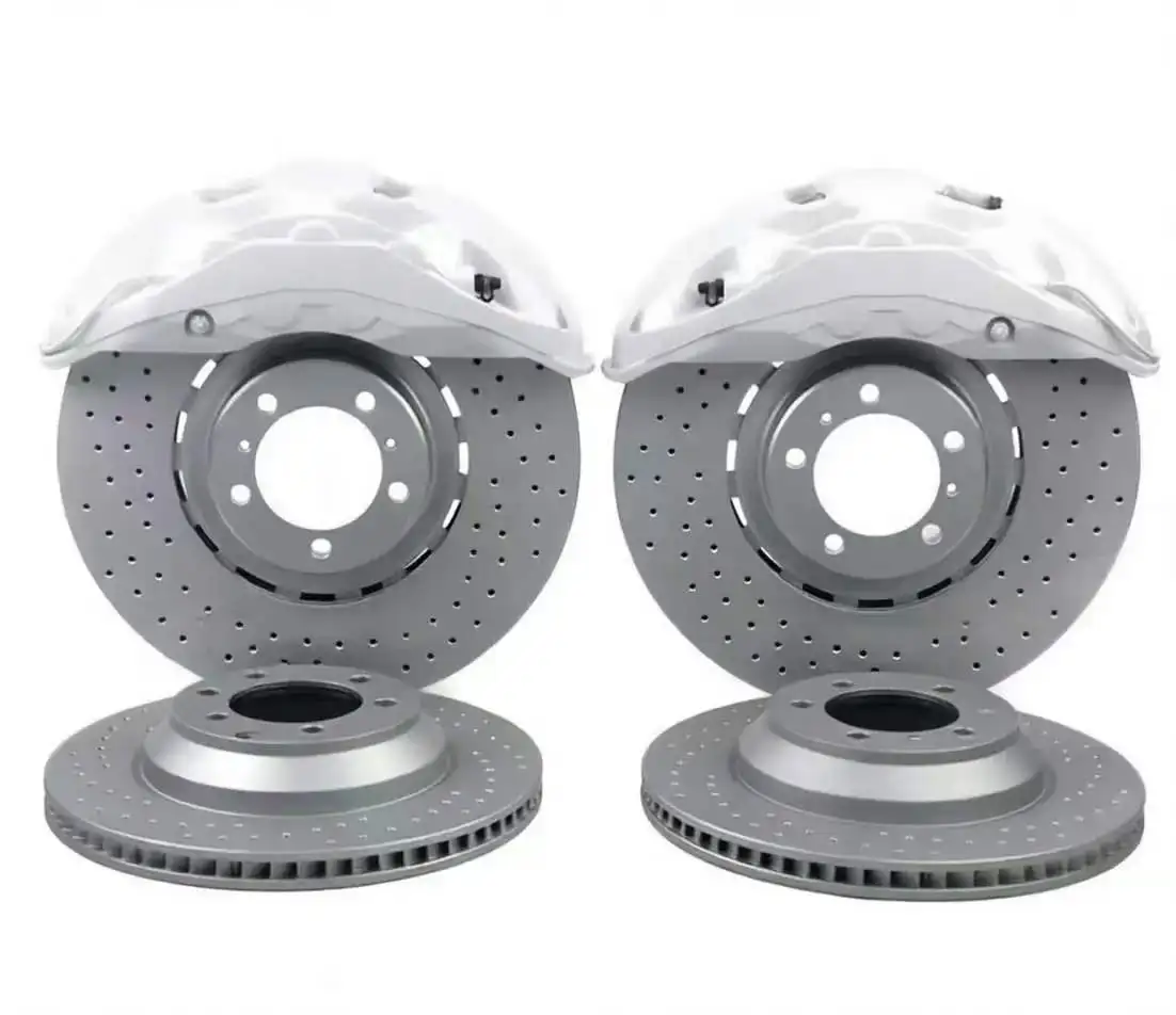 Big 10 Piston Aluminum Brake Caliper Set Customizable Color & Logo For 911 2020 For Cayenne New OEM 100% Tested