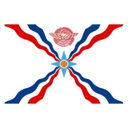 90x150cm Assyrian Flag For Decoration