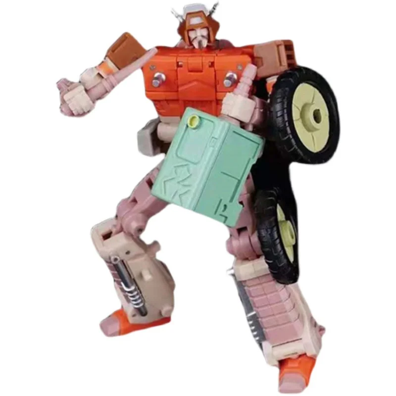 New Transformation Toy Mini Robot MechFans MS24 MFT MS-24 Mechanic Recylers Action Figure  Model Pocket Toys