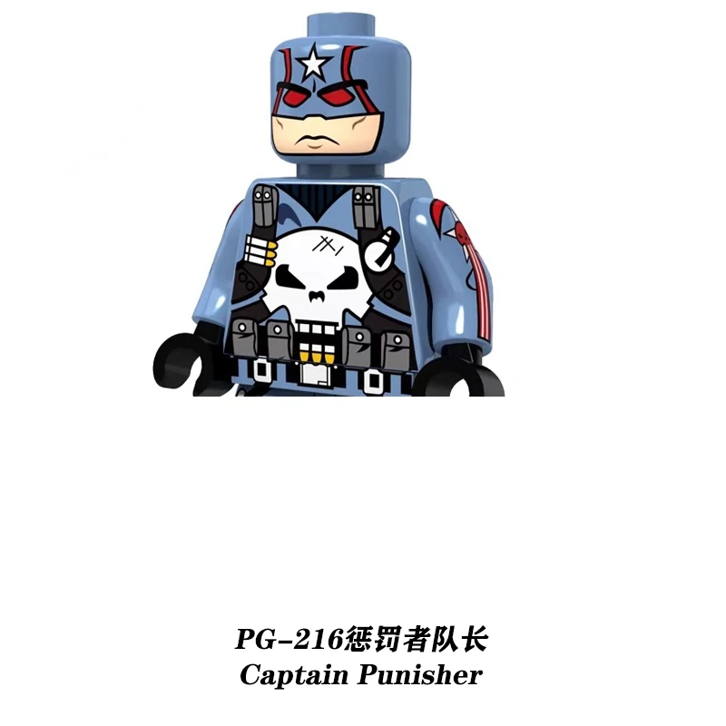 شخصية مارفل أكشن بلوك صغير البطل الخارق هالك سبايدر مان للأطفال، تمثال لعبة المكعبات، هدية عيد الميلاد والكريسماس