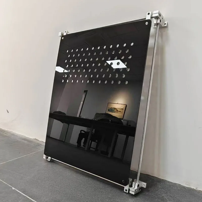 Acrylic meter box, weak electric box blocks the decorative picture frame, light and self-installed, fashionable and simple,