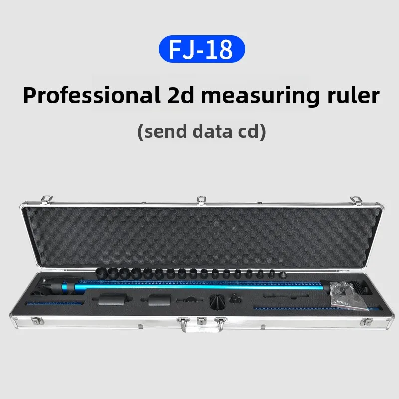 Sheet Metal Repair 2D Measuring Ruler Gauge Inspection Ruler Girder Calibration Instrument Accessories Body Frame Inspection