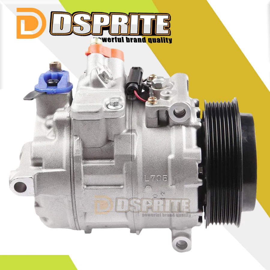 ضاغط مكيف الهواء مع قابض 10347440 10348790 639827 639843 6512104 لمرسيدس بنز E350 CLS63 AMG 6.3L E63 AMG G500 #1