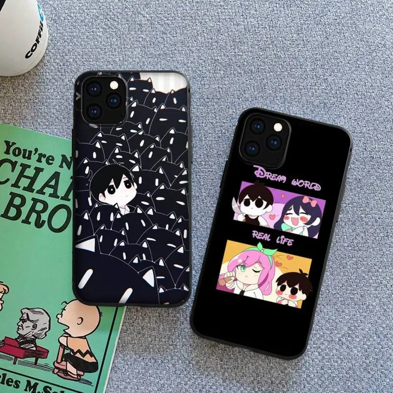 Omori Tshirt Omori Fanart Omori Game Phone Case for IPhone14 13 12 11 Pro MAX Mini XS 8 7 6 Plus X 2020 XR 12 13 Pro Max Covers