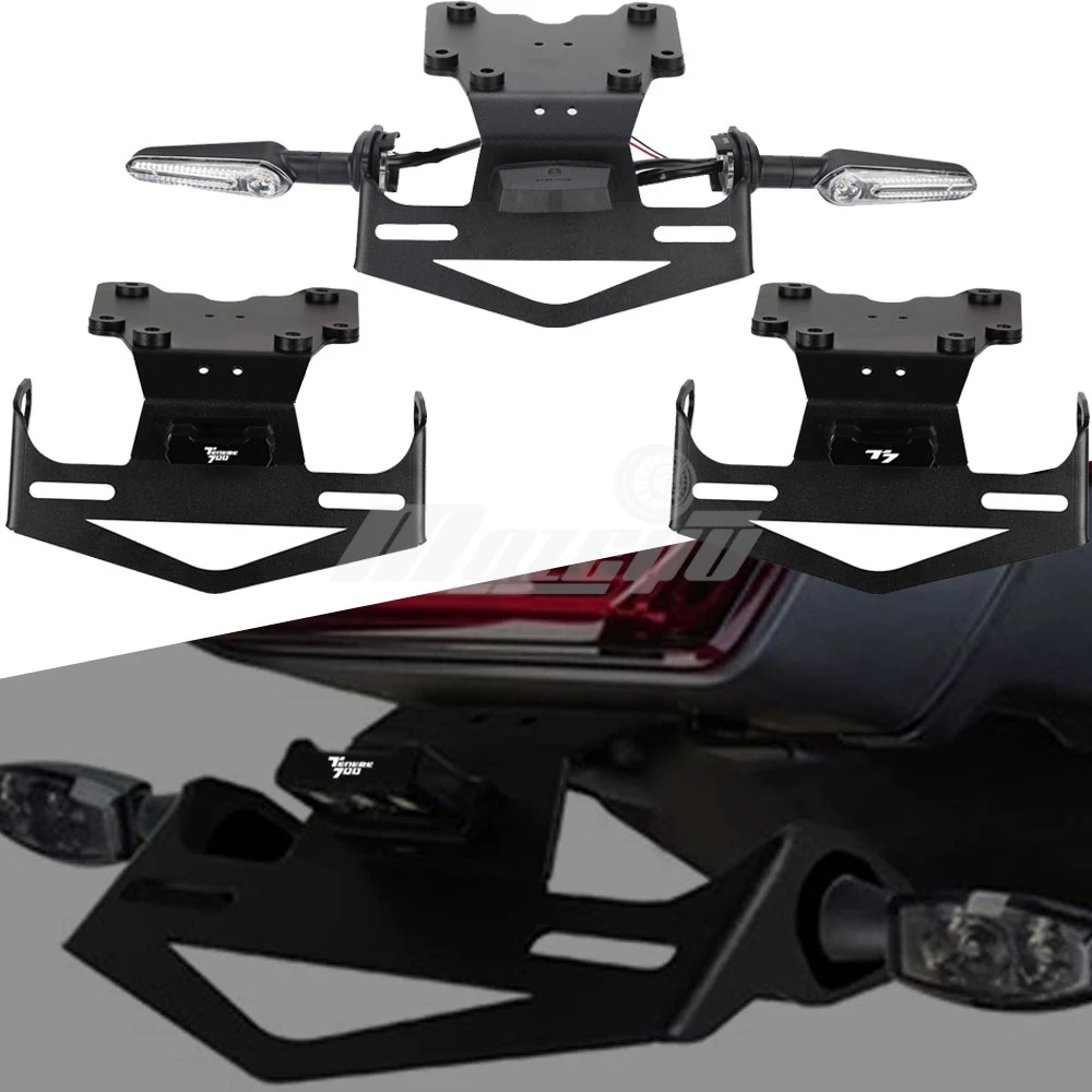 

FOR YAMAHA T7 TENERE 700 / Rally / WORLD RAID / WORLD RALLY 2019 2020 2021 2022 2023 2024 2025 2026 License Plate Holder Bracket