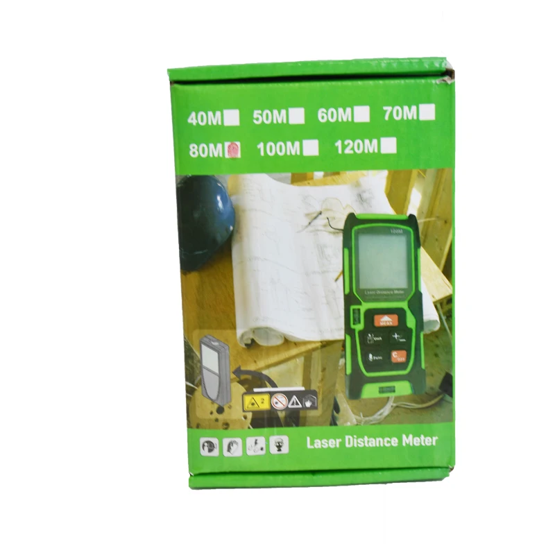 Laser Distance Meter, 80m, infrared