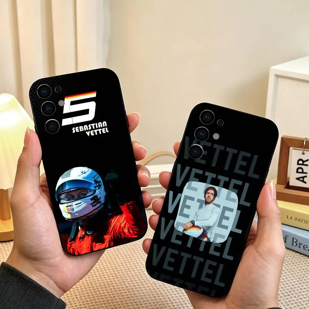 R-Racer Sebastian Vettel  Phone Case For Samsung S26,S25,S24,S23,S22,S21,S30,Ultra,Plus,Fe,Soft Silicone Black Cover Gift