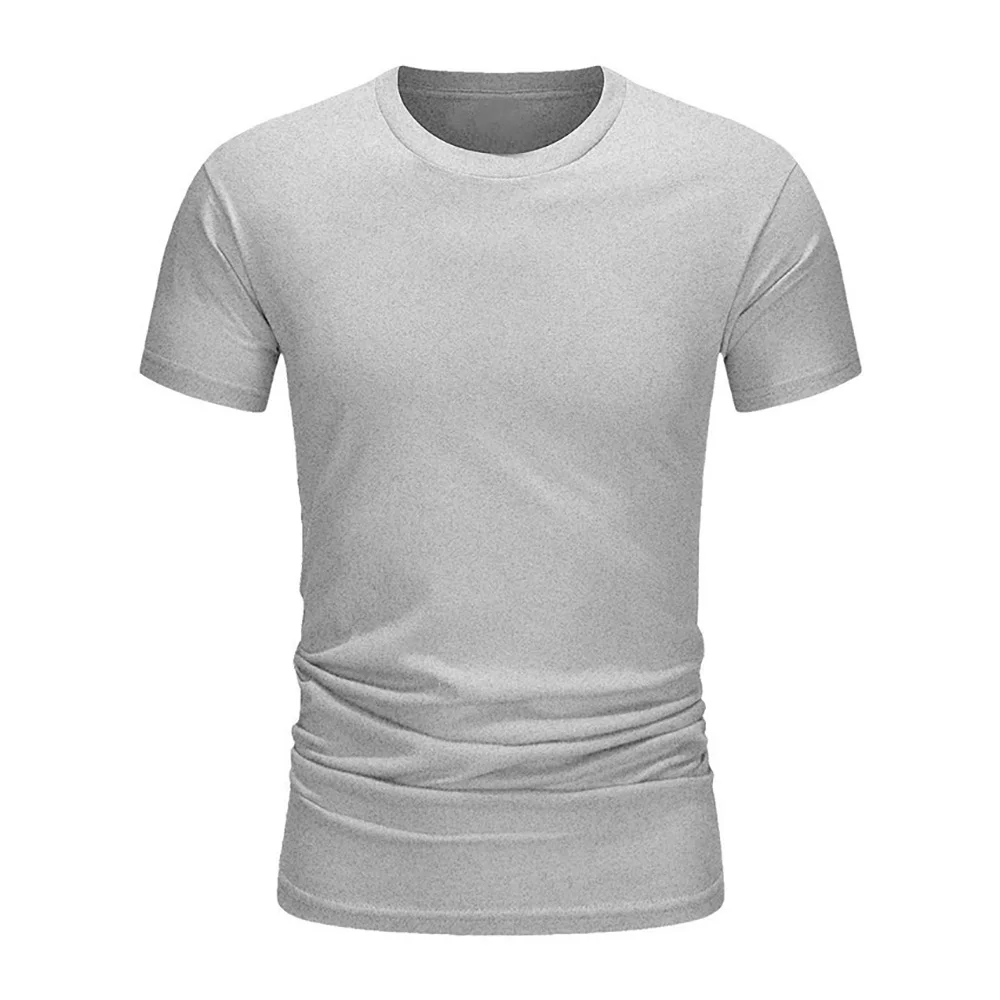 Baumwolle Sommer männer T Shirt Solide T Shirt Herren Übergroßen Fünf Hälfte Kurzarm Casual Baumwolle Herren Streetwear Dünne tees Top – Detail 12