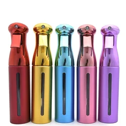 300ml Electroplating Spray Bottle Barber High Pressure Continuous Atomizer Multifunctional Salon Hairdresser Styling Tools