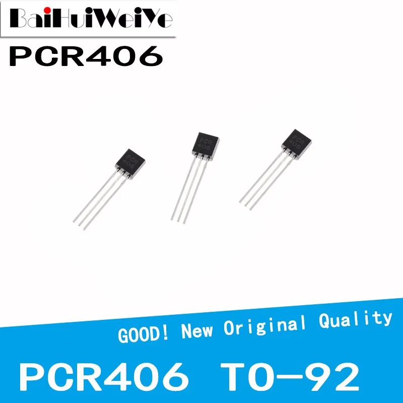 100Pcs/Lot PCR406 406J PCR406J TO-92 406U One-way Thyristor New Good Quality Chipset