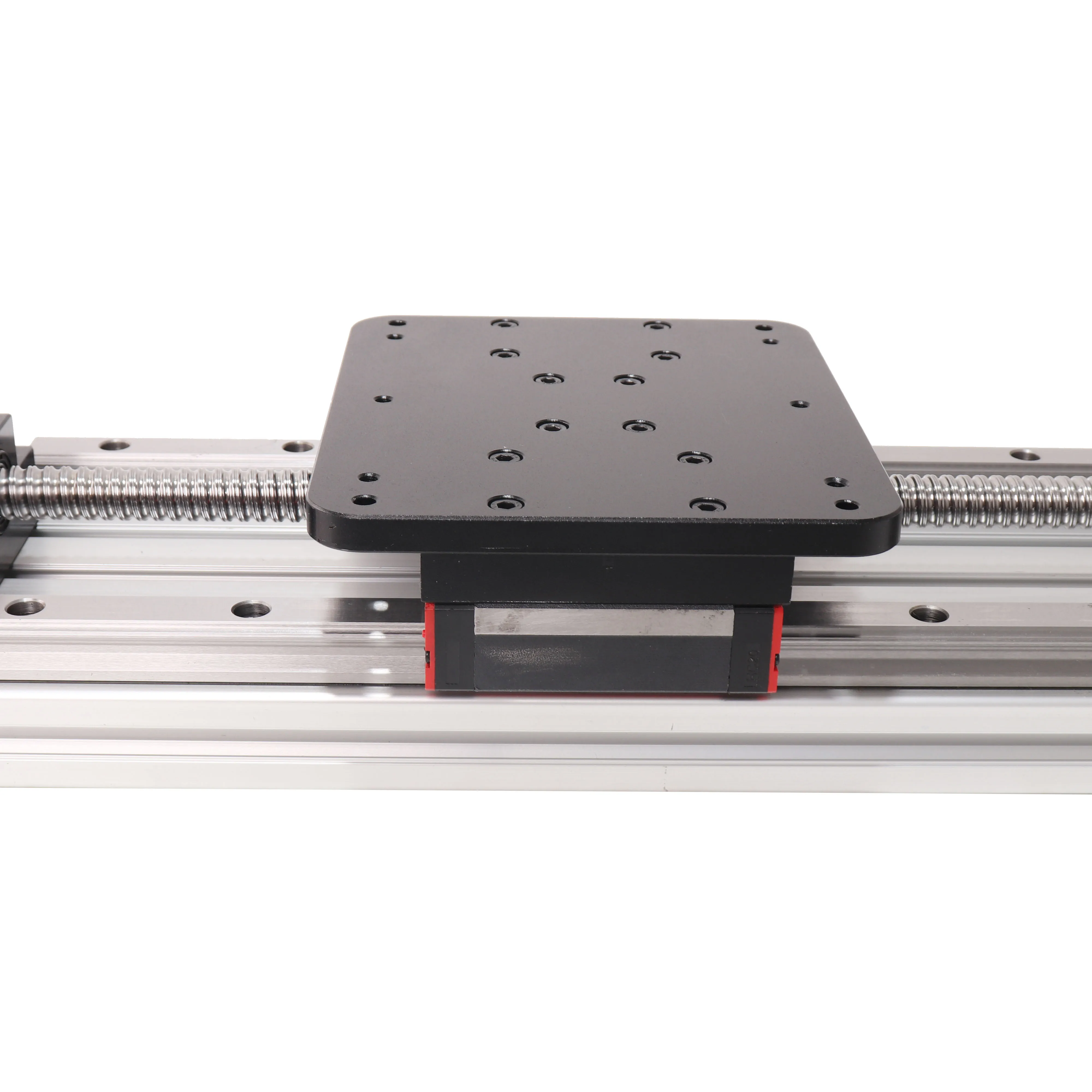 SFU1620 Piano di lavoro Corsa effettiva 500mm HPV10 Guida lineare Nema23 Fresatrice CNC Motore passo-passo Attrezzatura per binario di guida CNC