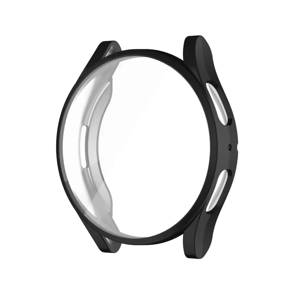 삼성 갤럭시 시계 4/5 용 케이스 + 스트랩 40mm 44mm 스포츠 팔찌 시계 밴드 키트 벨트 갤럭시 시계 5/4 40mm 44mm 보호 커버