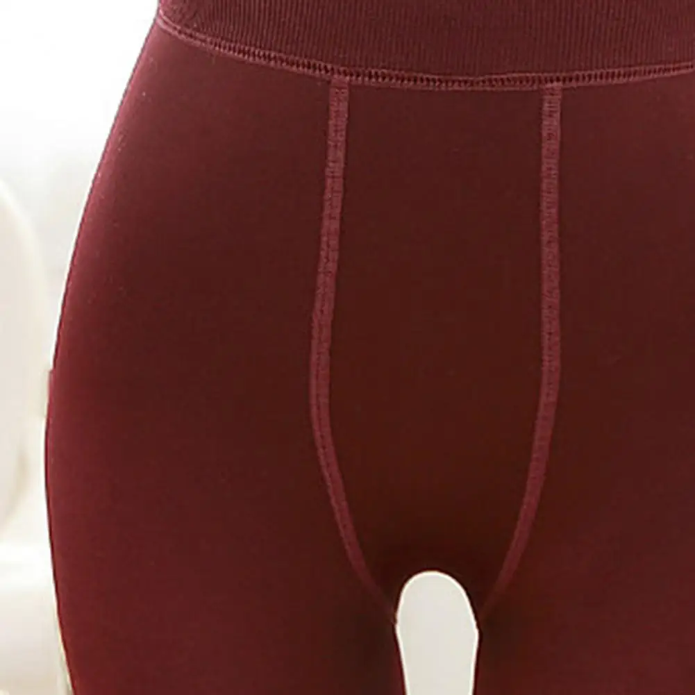 กางเกงเลกกิ้งผ้าไนลอนเนื้อนุ่ม สีพื้น ยืดหยุ่น กระชับรูป สำหรับผู้หญิง