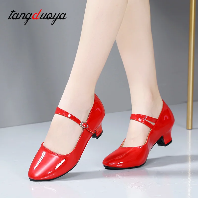 New Women's Latin Dance Shoes Tango Pole Ballroom Dance Shoes Modern Dance Shoes High Heels Rubber Soles