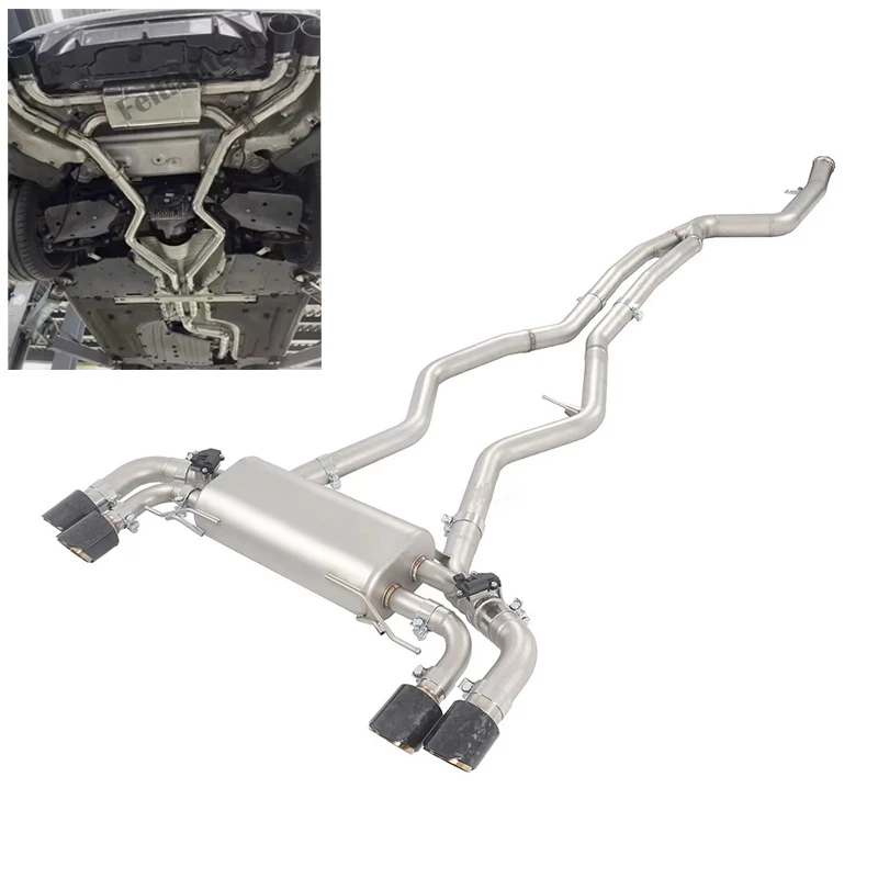 

For B58 G20 G22 M340i M440i 3.0t Factory Valved Exhaust Valvetronic Muffler Auto Performance Parts S304 Exhaust Pipe