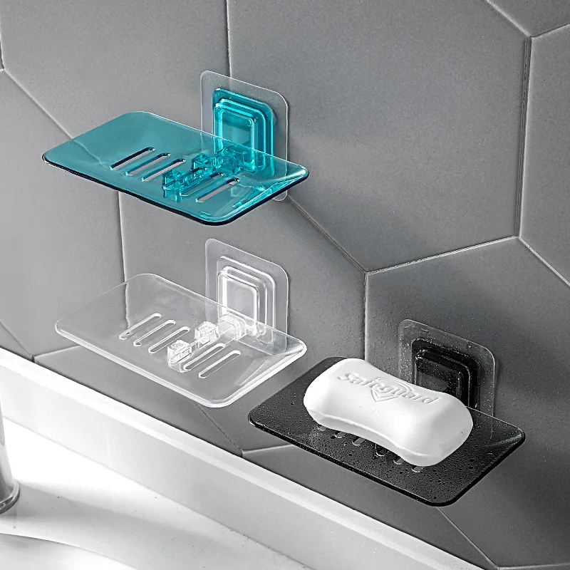 Bathroom Shower Soap Box Dish Storage Plate Tray Holder Case Soap Holder High Quality Housekeeping Container Organizers 2022
