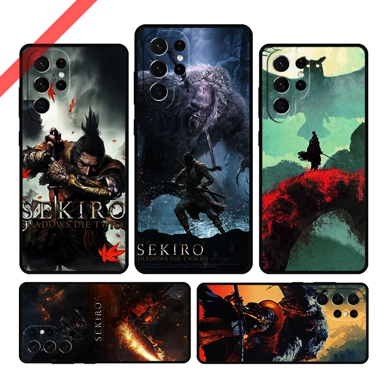 Sekiro Shadows Die Twice Phone Case For Samsung Galaxy S20 FE S21 S10 S23 Plus S24 S22 Ultra Coque Note20 Note10 S9 S8 Cover