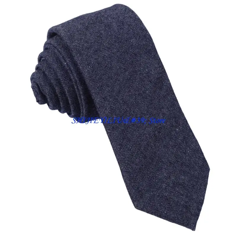 E21F Retros Handworks Polyester Tie Knot Necktie Professional Office Attires