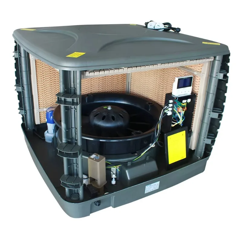 Commercial Industrial Evaporative Portable Air Coolers Indoor and Outdoor with Core Motor Component