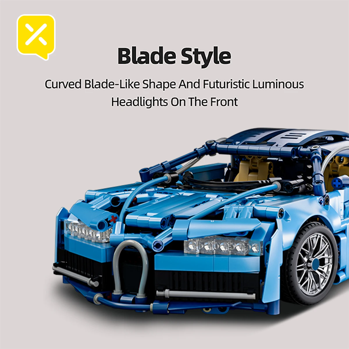 

1:14 Technical Building Blocks Racing Sport Car Speed Vehicle Model City Mechanical Super Bricks Puzzle Toy Adult Gift