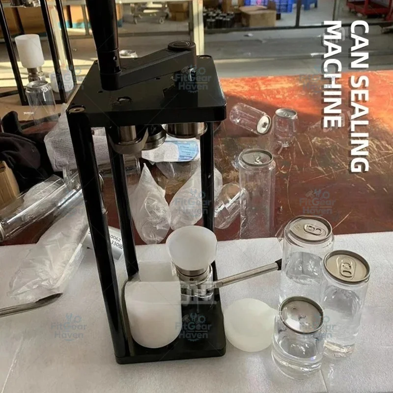 Handheld Can Sealing Machine Portable Manual Jar Beverage Sealer Juice Can Seal Machine